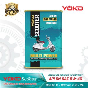 Dầu nhớt Yoko Scooter 5000