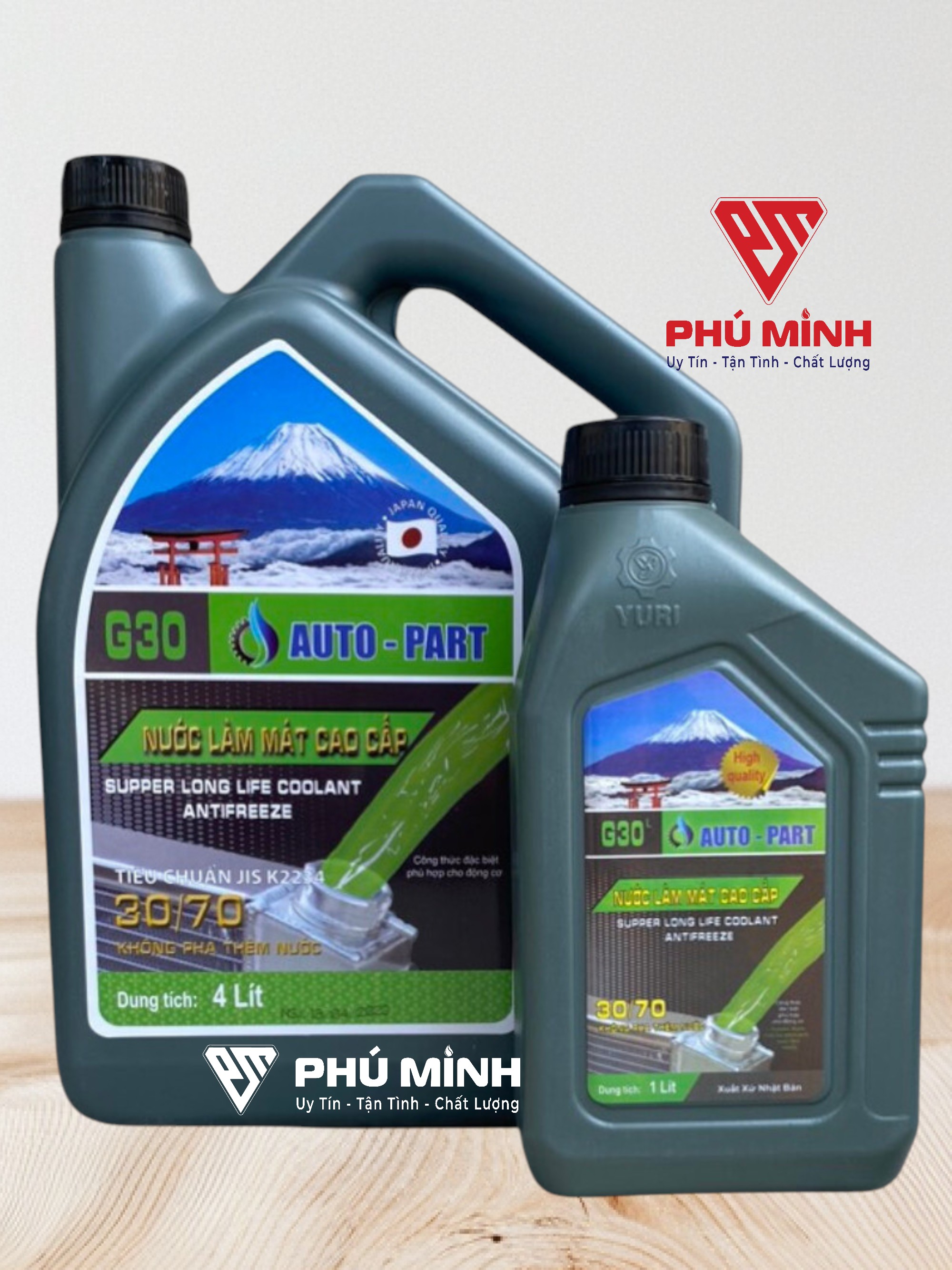 Nước làm mát Yuri Auto Part P30/G30 (30%)