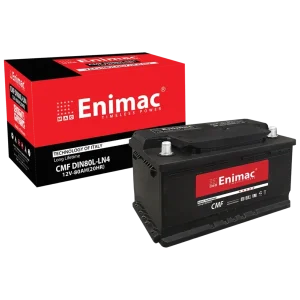ẮC QUY ENIMAC CMF DIN 80L-LN4 (80AH)