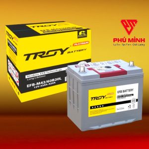 Ắc Quy TROY EFB M42-60B20L (43AH)