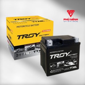 ẮC QUY XE MÁY TROY TTX6L 12V-6Ah (Lỡ)