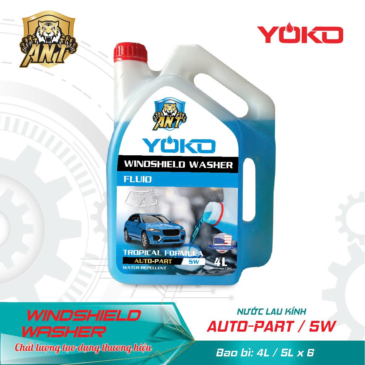 NƯỚC RỬA KÍNH ANT YOKO WINDSHIELD WASHER FLUID