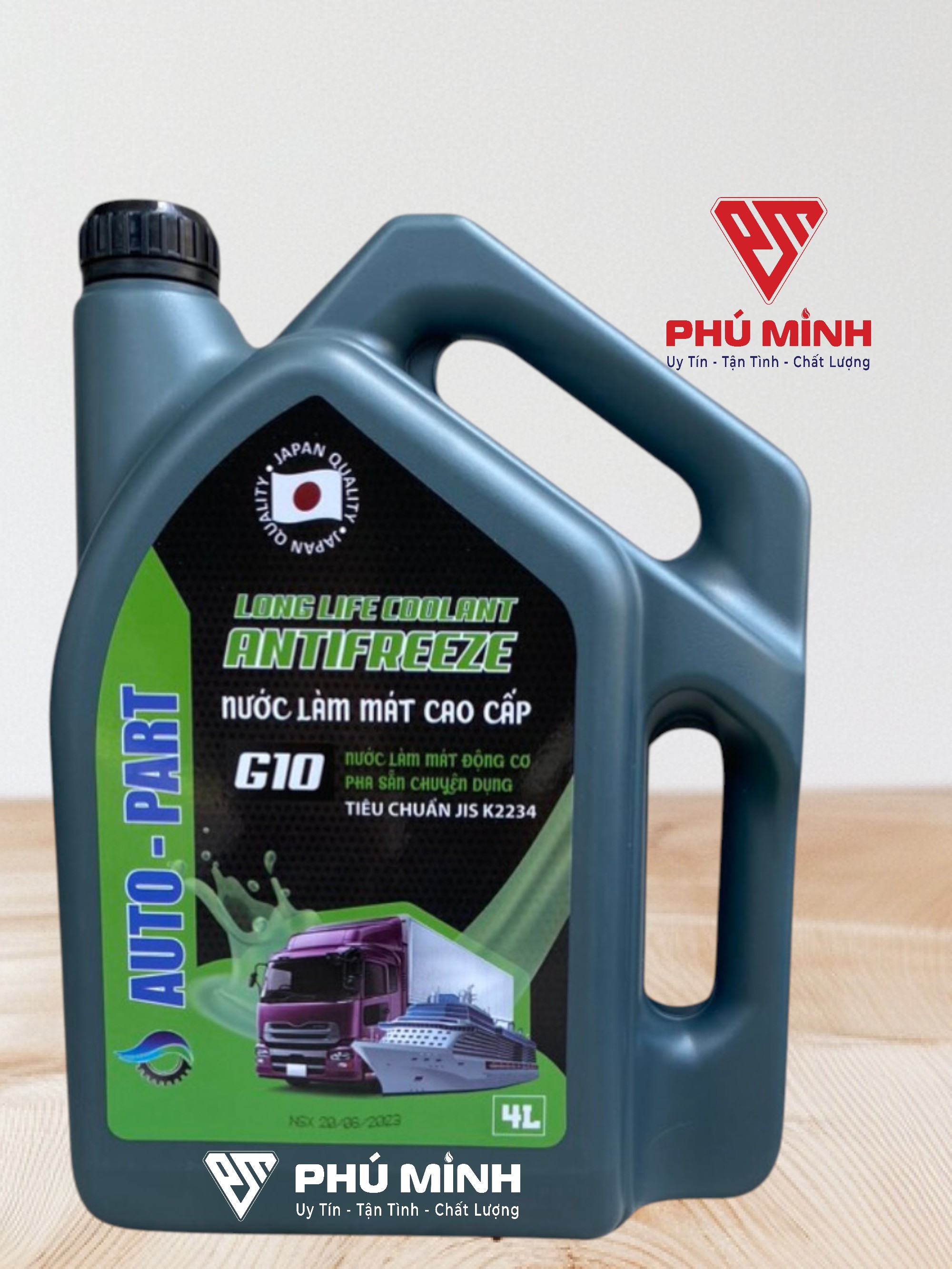 Nước làm mát Yuri Auto Part P10/G10 (10%)