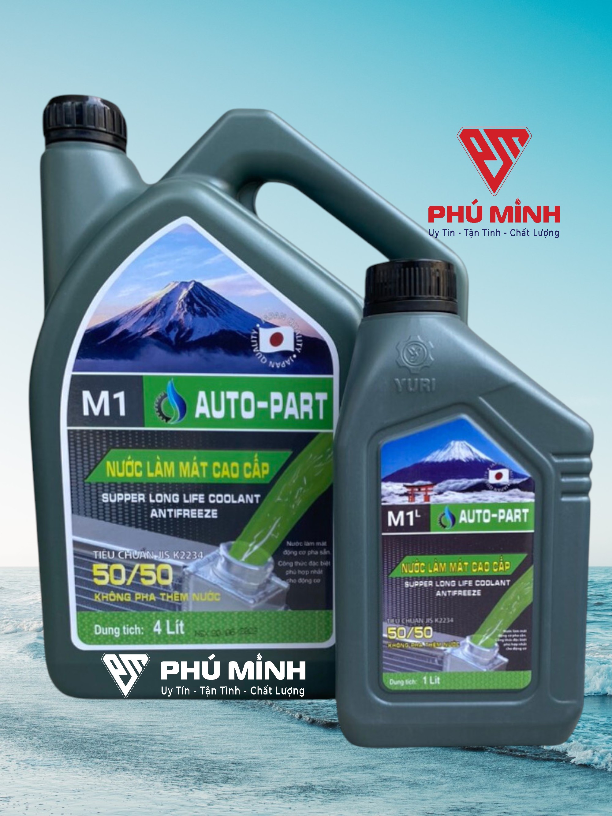Nước làm mát Yuri Auto Part M1/T1 (50%)